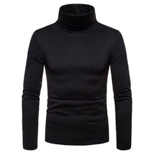 Load image into Gallery viewer, New Streetwear Men's Winter Warm Cotton High Neck Pullover Jumper Sweater Tops Mens Turtleneck Fashion