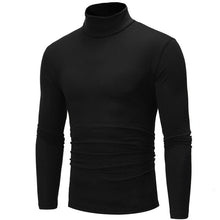 Load image into Gallery viewer, Autumn Winter Men's Pullover Sweaters High Collar Long-sleeved Solid Color Basic Slim Warm Jumper Turtleneck Pull