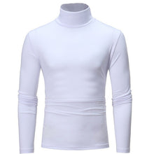 Load image into Gallery viewer, Autumn Winter Men's Pullover Sweaters High Collar Long-sleeved Solid Color Basic Slim Warm Jumper Turtleneck Pull
